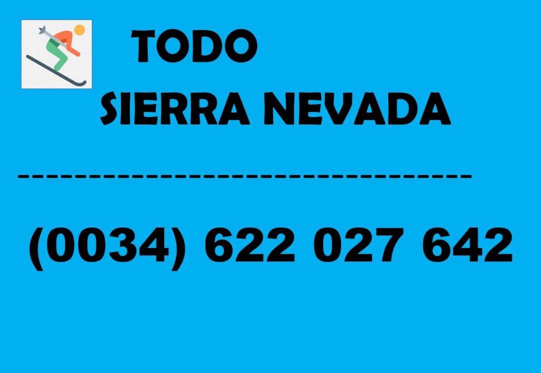 Todosierranevada Zona Baja - Edificio Alhambra - Junto A Los Telecabinas Sierra Nevada Dış mekan fotoğraf